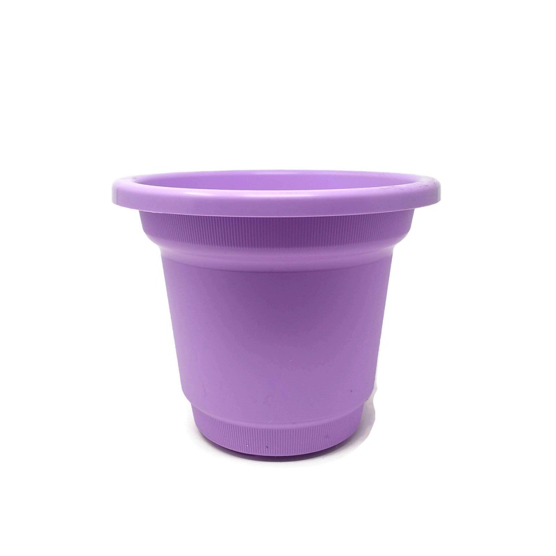 25cm Plastic Planter – Lilac