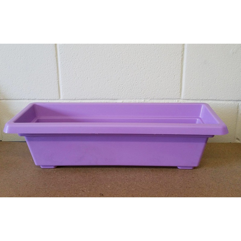 59cm Plastic Flower & Plant Trough  – Lilac