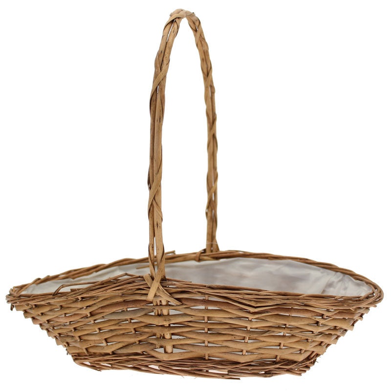 Golden Punt Basket with Handle – Lined