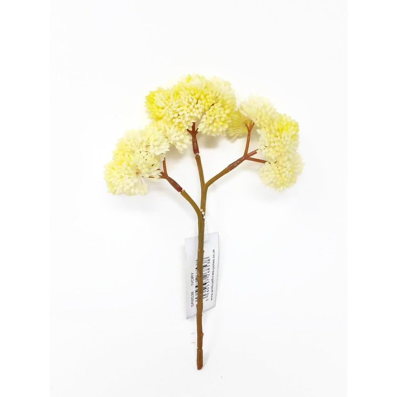 Real Touch Sedum x 20cm – Ivory