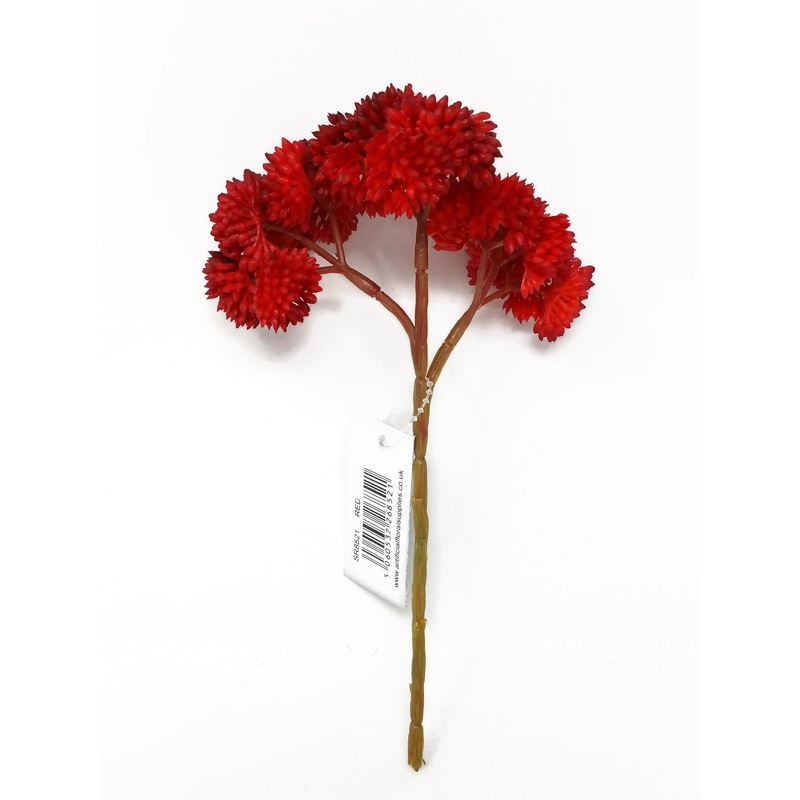 Real Touch Sedum x 20cm – Red