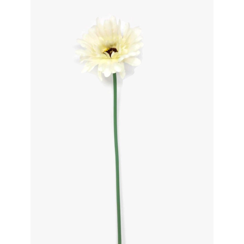 Single Stem Gerbera x 53cm – Ivory