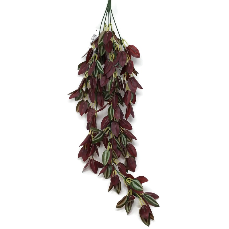 Trailing Green & Purple Foliage x 70cm