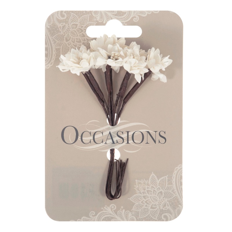 15mm Paper Sun Daisy, 8 Stems