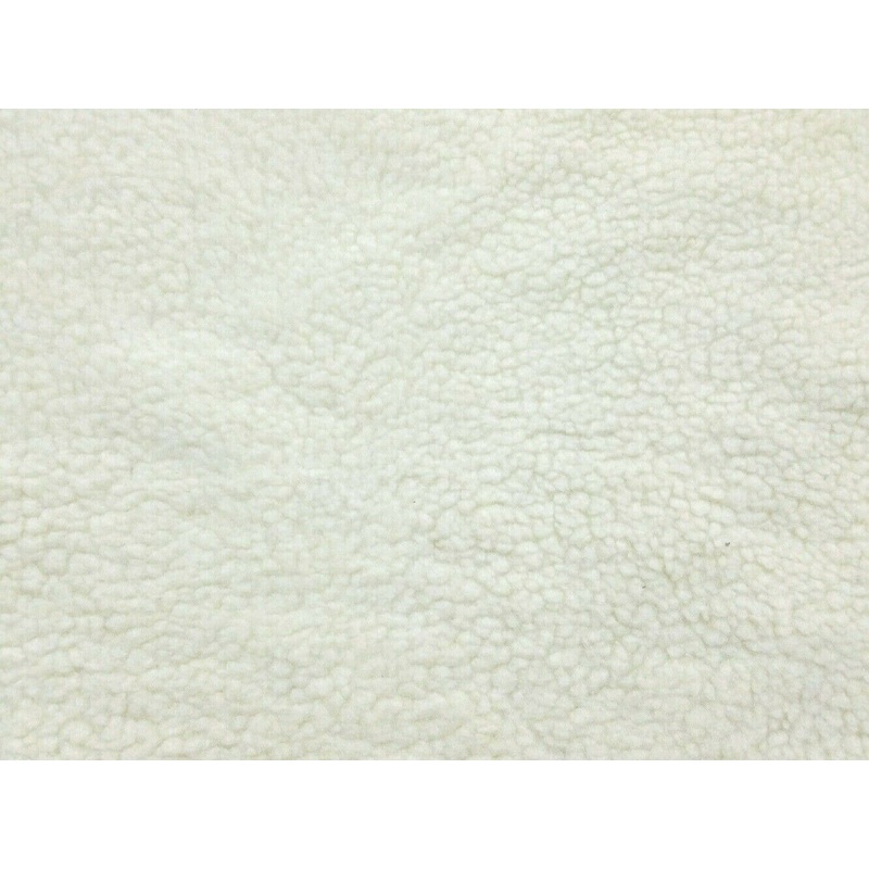 1m Sheep Fleece Fabric x 59/150cm Width – Cream