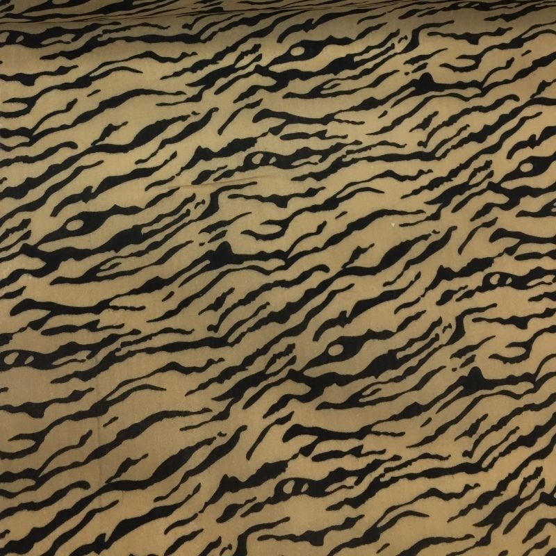 Polycotton Tiger Animal Print Fabric – Width 44 / 112cm – 1 Metre