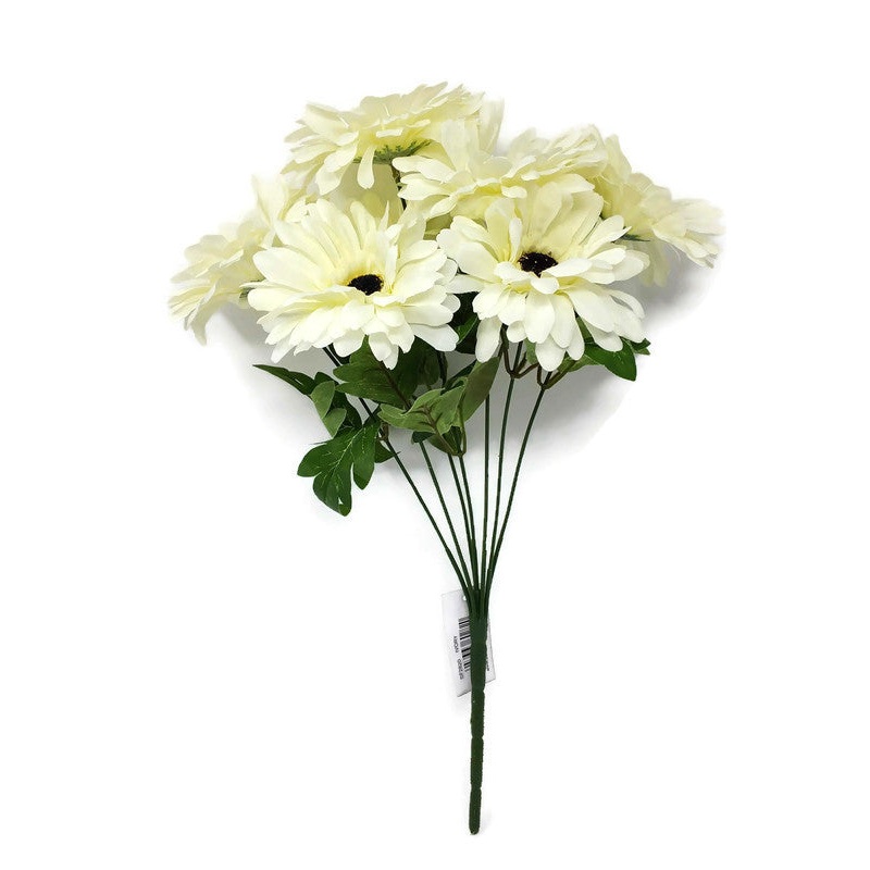 7 Stem Gerbera Bush – Ivory