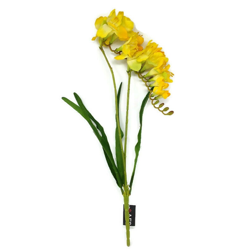 Freesia Spray x 55cm – Yellow