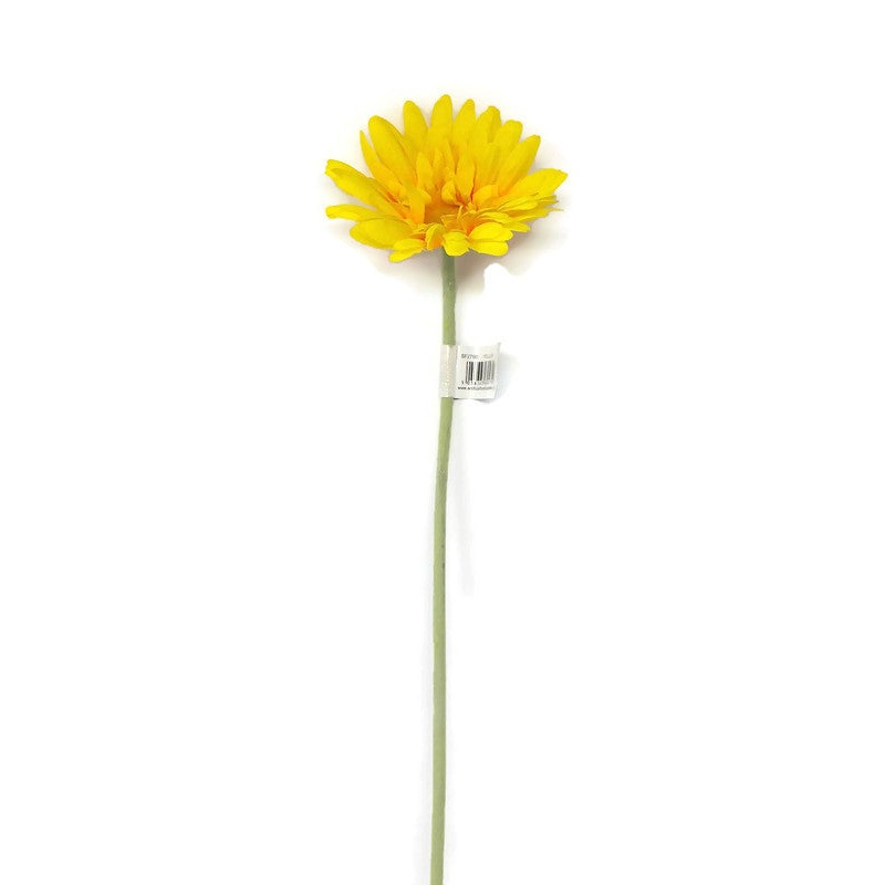 Single Stem Gerbera x 50cm – Yellow