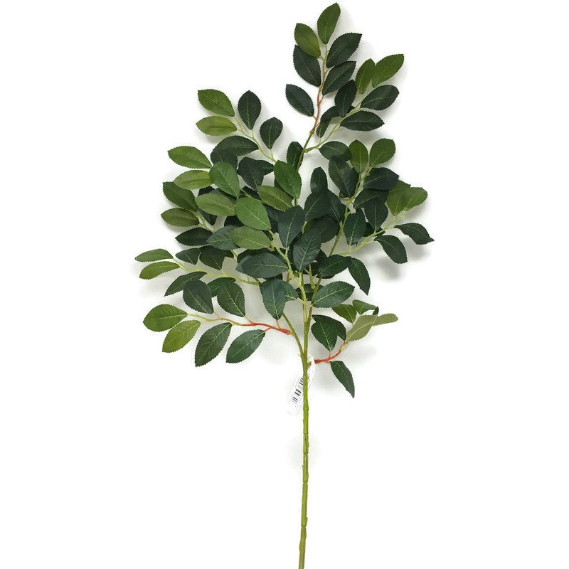 Tall Rose Leaf Spray x 85cm