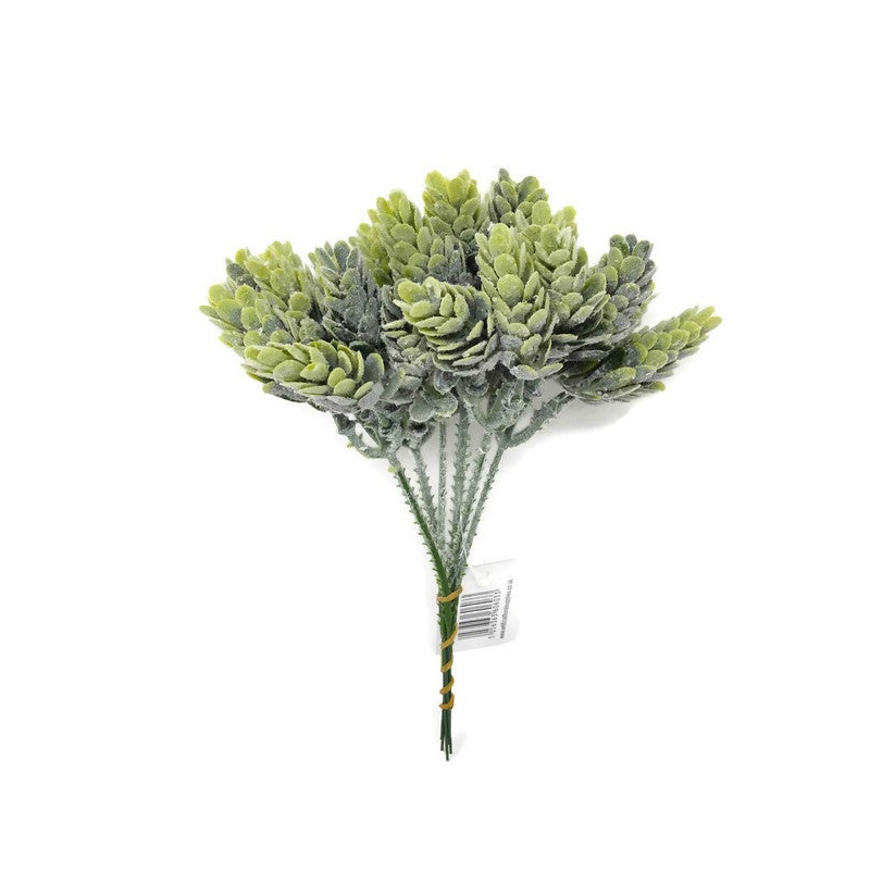 Green Hop Cone – Bundle of 6 Wired Picks x 19cm