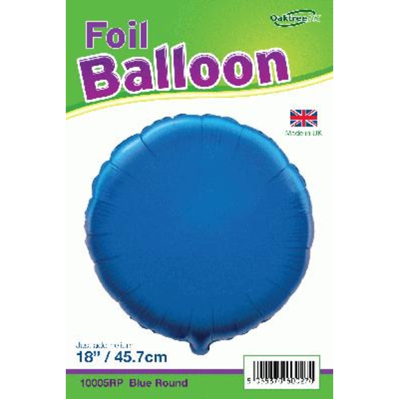 18 Foil Round Balloon – Royal Blue