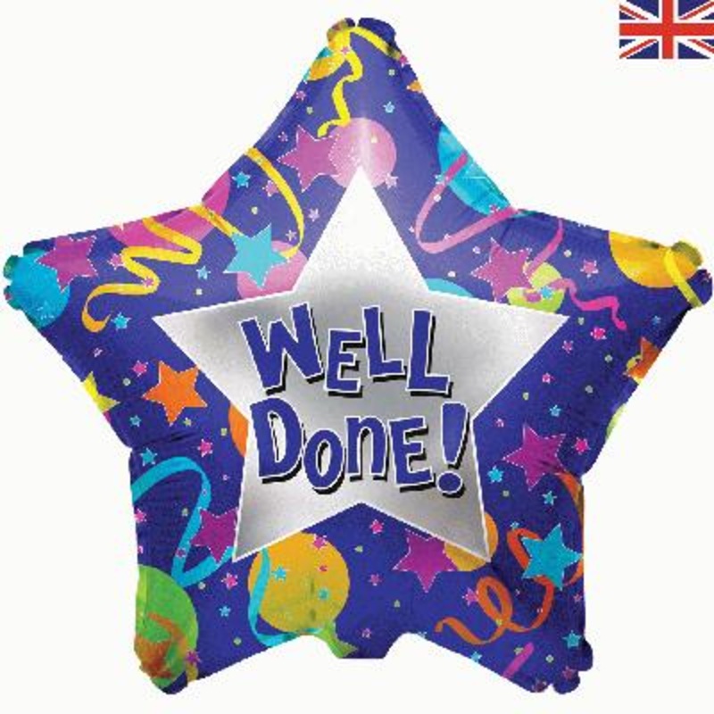 18 Well Done Star Balloon