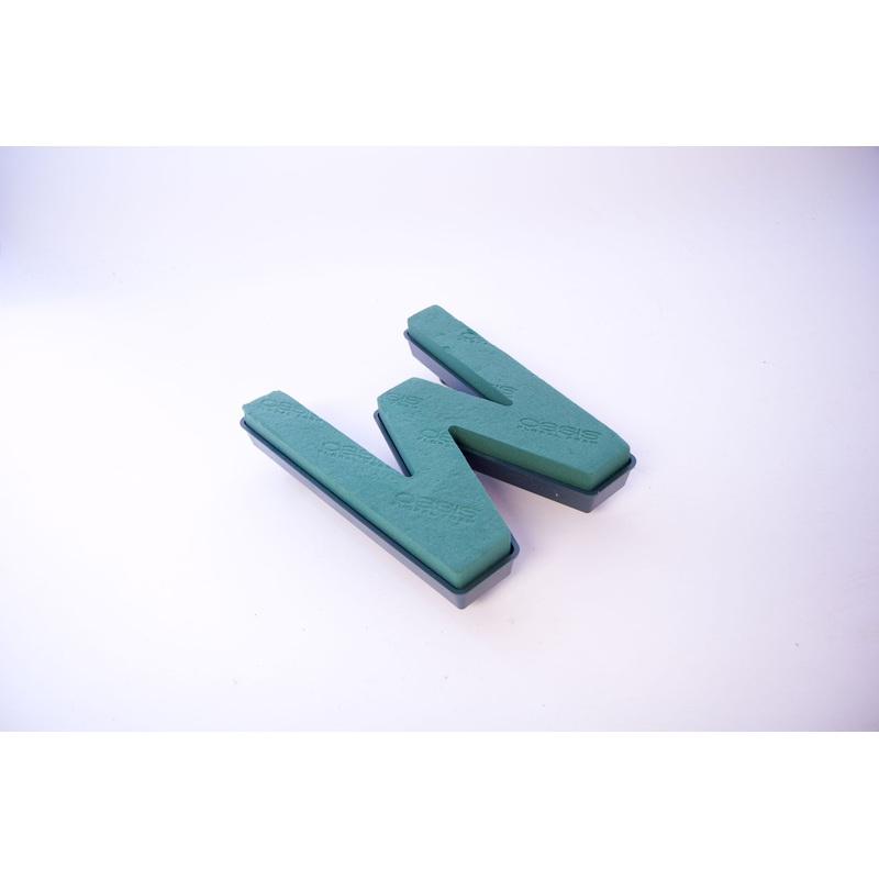 Oasis Floral Foam Letter with Clips W