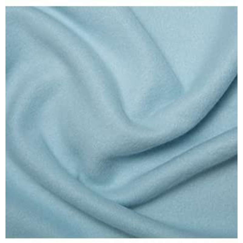 1 Metre Baby Blue  Anti Pill Plain Polar Fleece 100% Polyester 63/160cm