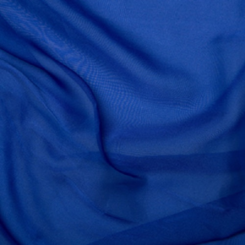 1 metre Chiffon Cationic Fabric x 145cm – Royal Blue