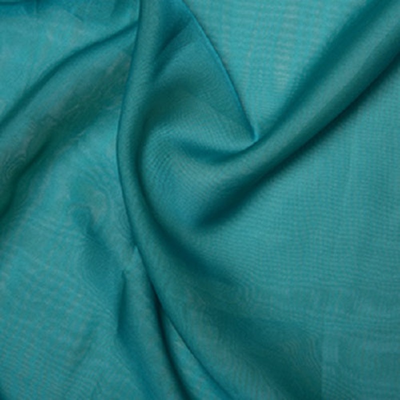 1 Metre Chiffon Cationic Fabric x 145cm – Turquoise