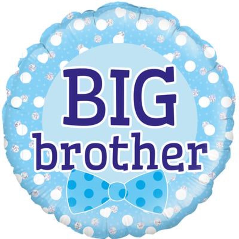 18 Round Foil Balloon – Big Brother