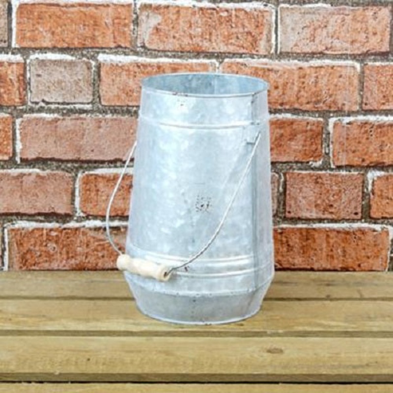 Zinc  Water Churn – 10.5 x 10cm – Plastic Lined