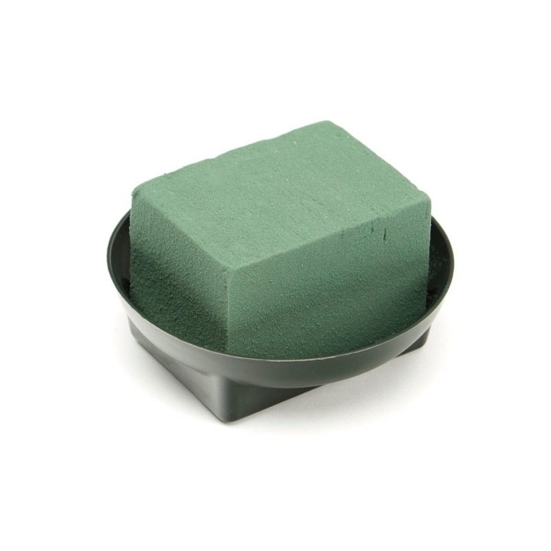 OASIS Ideal Floral Foam Maxlife in a Round Bowl – 16 x 9cm