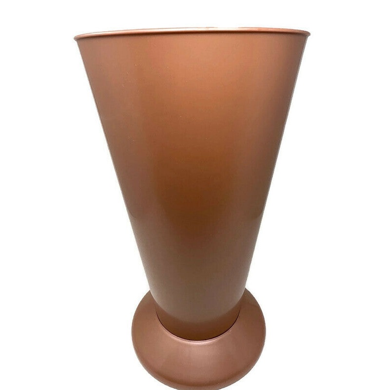 Rose Gold Plastic Flower Vase -Size 6 – 45cm
