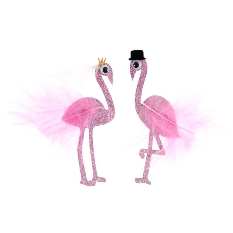 Sticker Embellishments Bridal Flamingo – Pack of 2