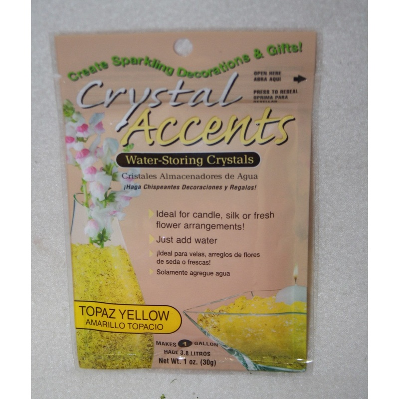 Yellow  Crystal Accents (30g)