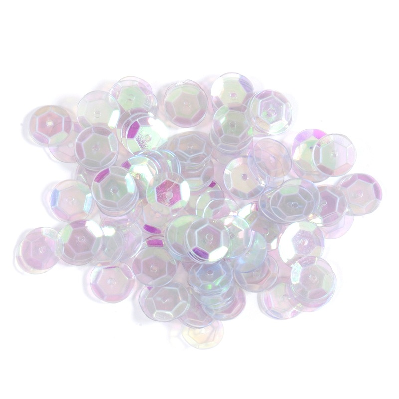 400 Transparent Cup Sequins 5mm Size