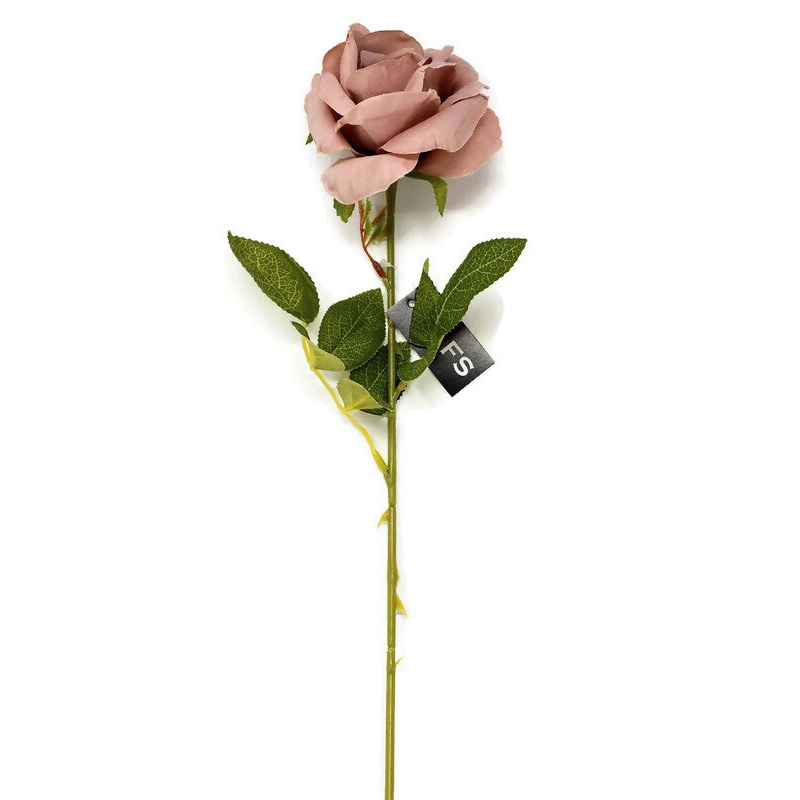 Single Stem Rose x 62cm – Dusky Pink