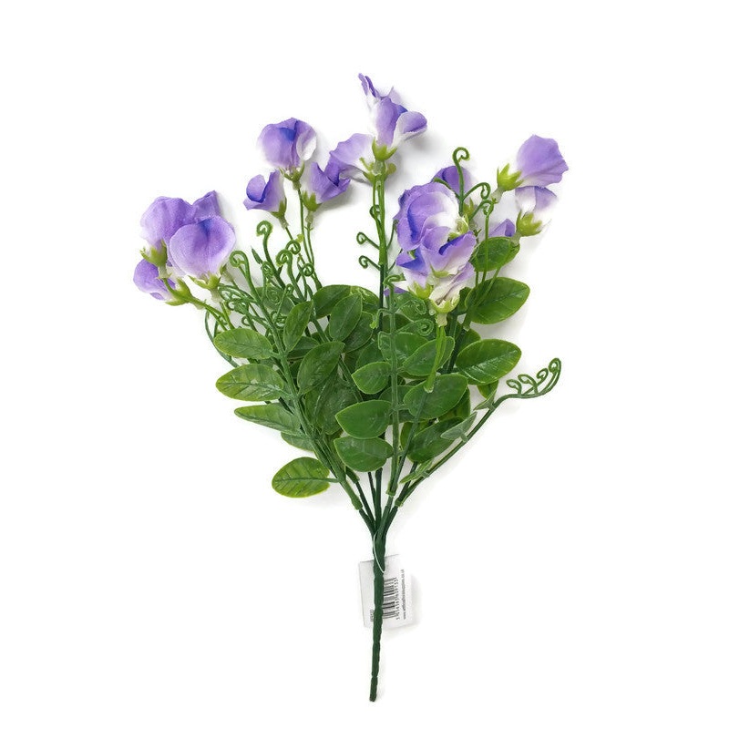 Sweet Pea Bush x 32cm – Lilac/Purple