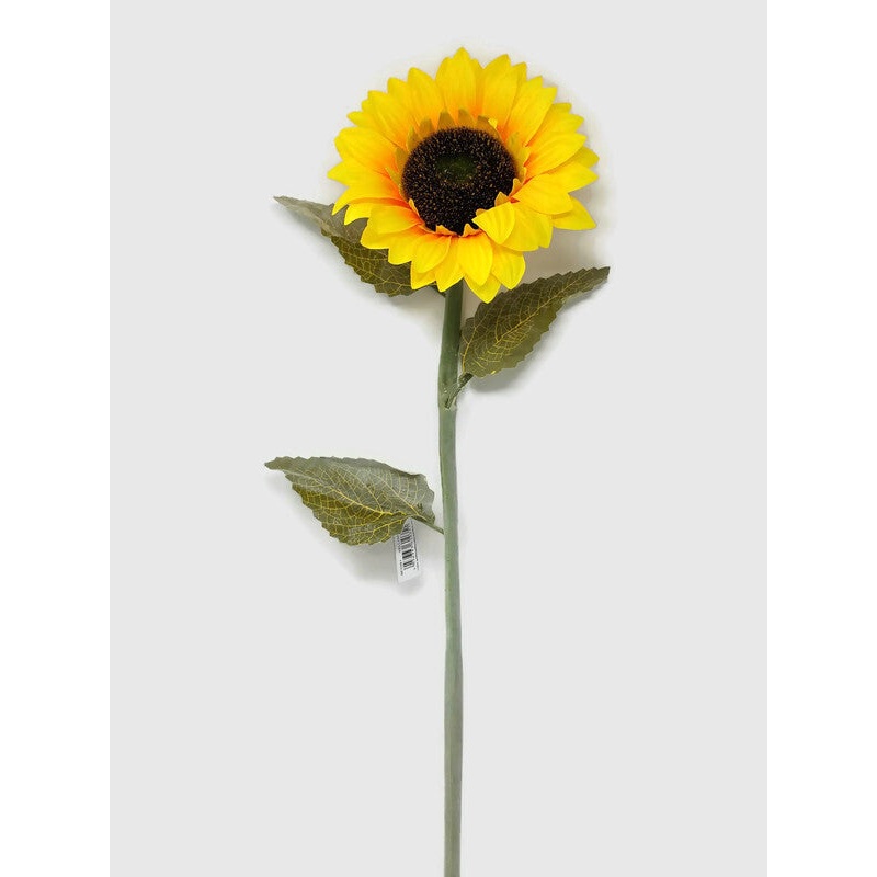 Single Stem Yellow Sunflower x 68cm