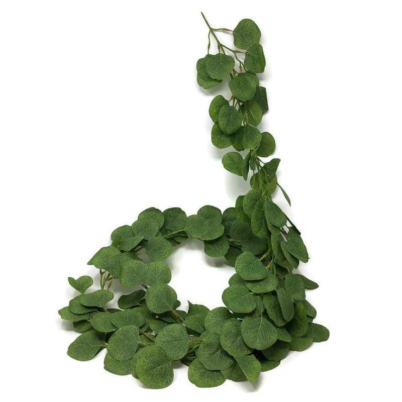 Eucalyptus Leaf Garland x 195cm – Green