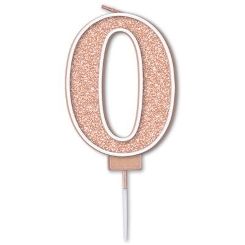 Sparkling Fizz Candle 7.5cm Rose Gold – 0