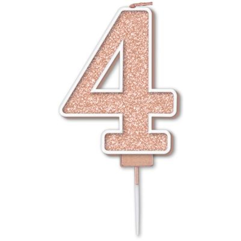 Sparkling Fizz Candle 7.5cm Rose Gold – 4