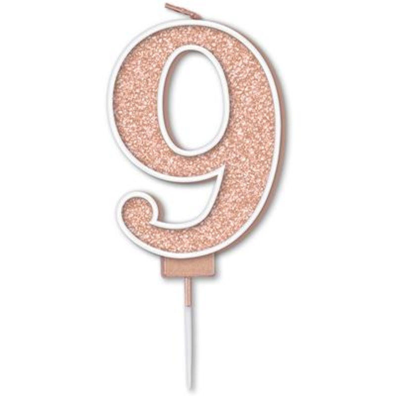 Sparkling Fizz Candle 7.5cm Rose Gold – 9