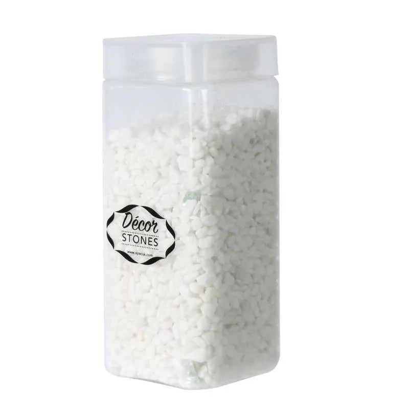 White Pebbles in Jar – 4-6mm – 750g