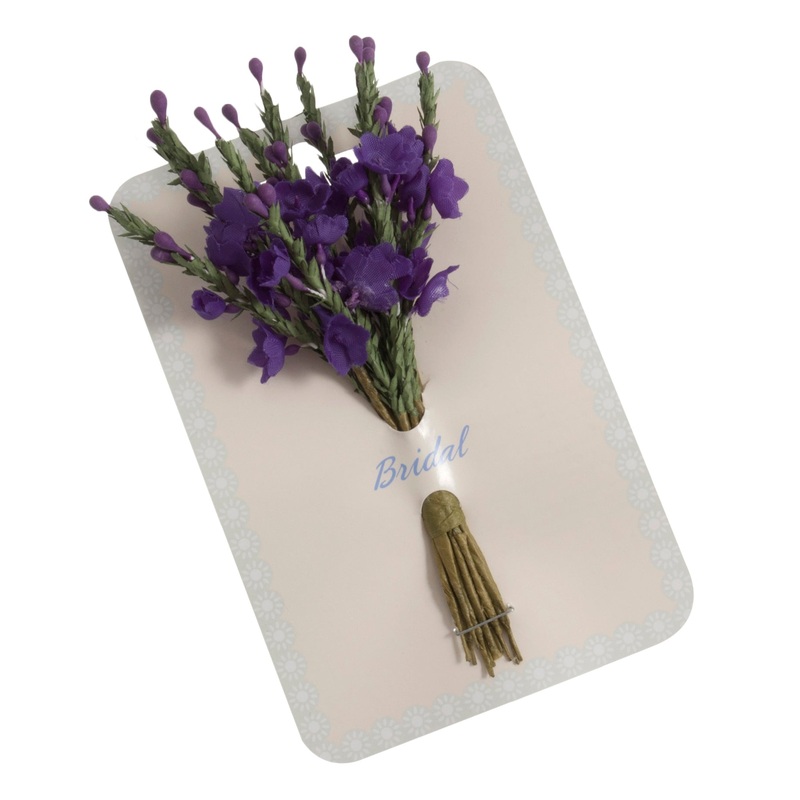 Dark Purple Heather Spray x 12 stems