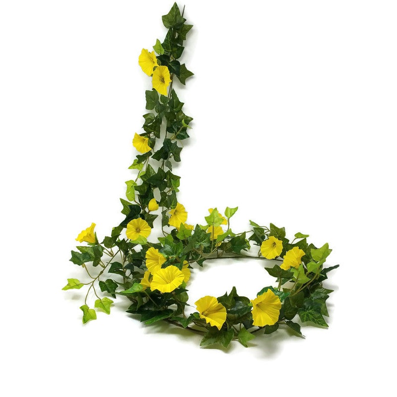Morning Glory Garland x 190cm – Yellow