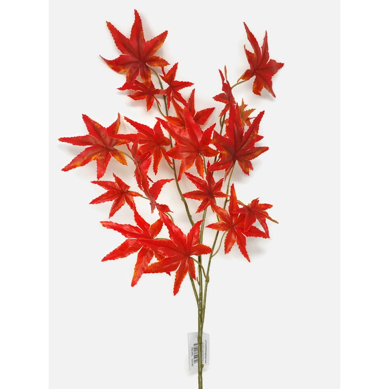 Red Maple Leaf Spray x 62cm