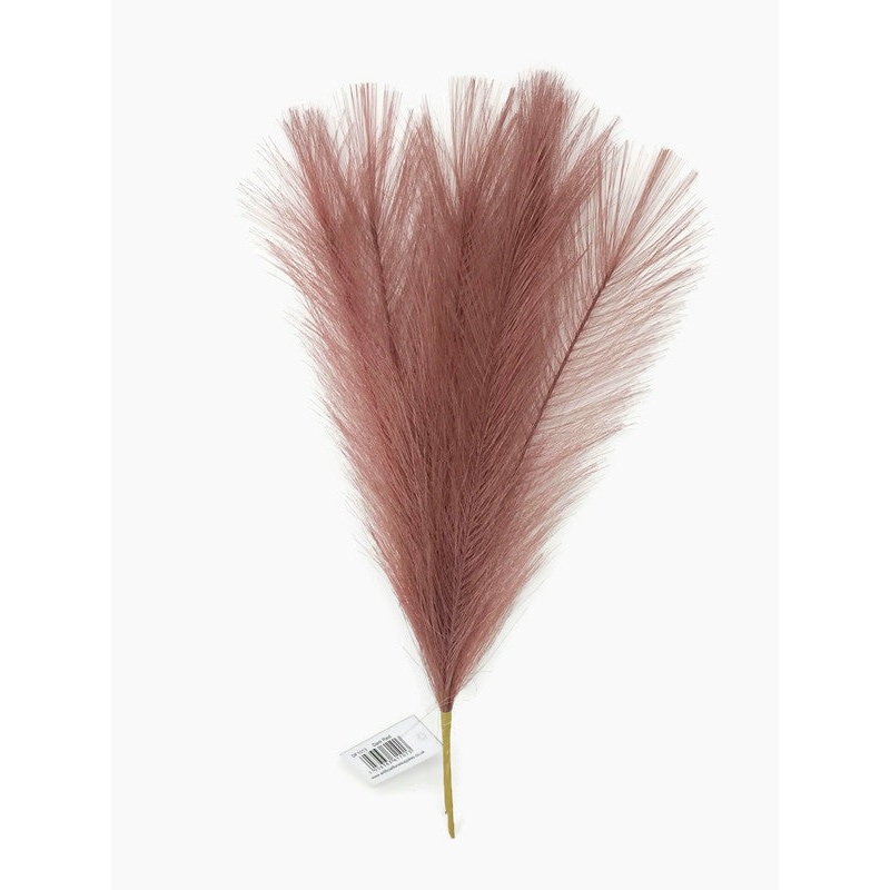 Small Artificial Pampas Grass x 42cm – Dusky Pink