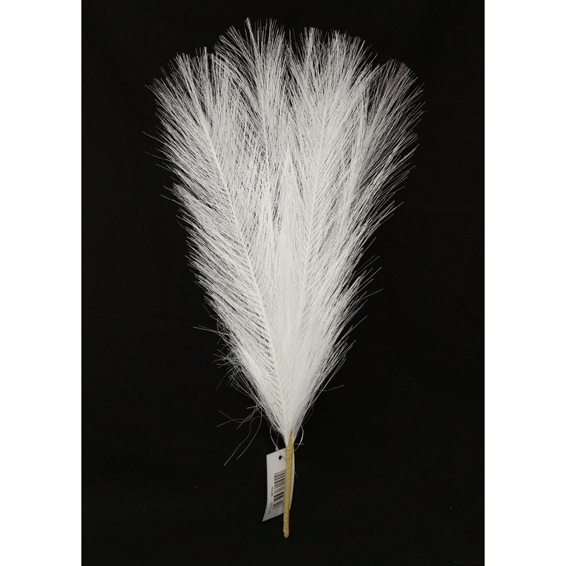 Small Artificial Pampas Grass x 42cm – White