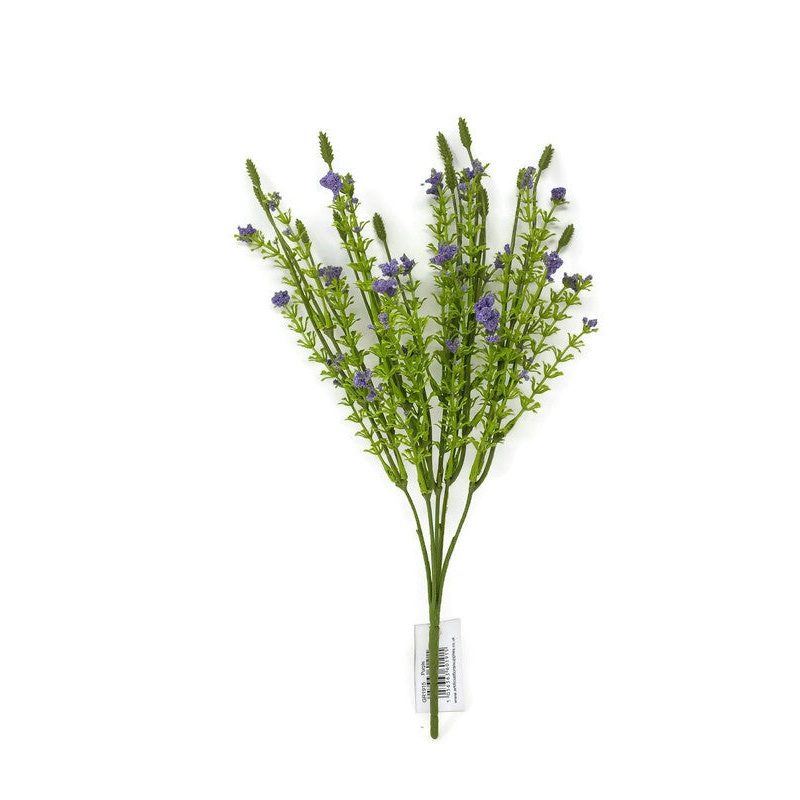 5 stem artificial wildflower bush