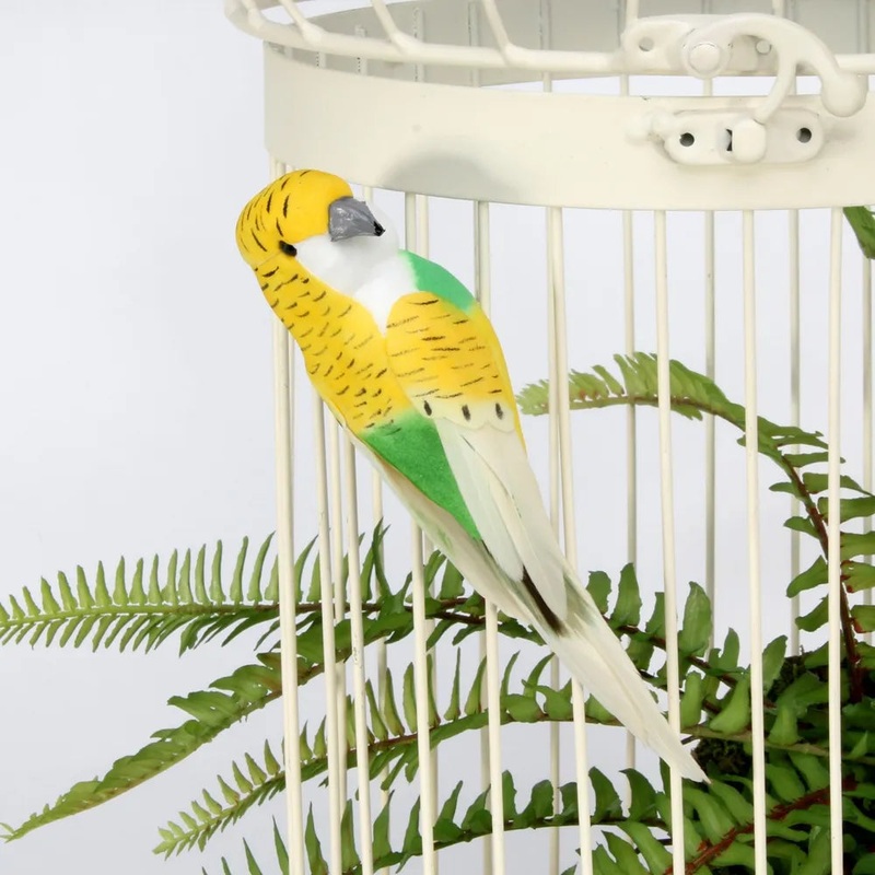 Budgie with Clip – Yellow