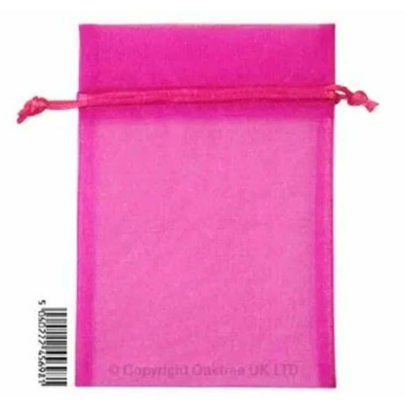 Eleganza Organza Bags 12cm x 17cm – Fuchsia  (10pcs)