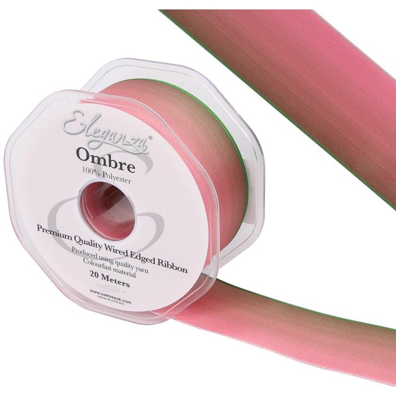 Wired Edge Ombre Ribbon 38mm x 20m – Tone 295 DISCONTINUED