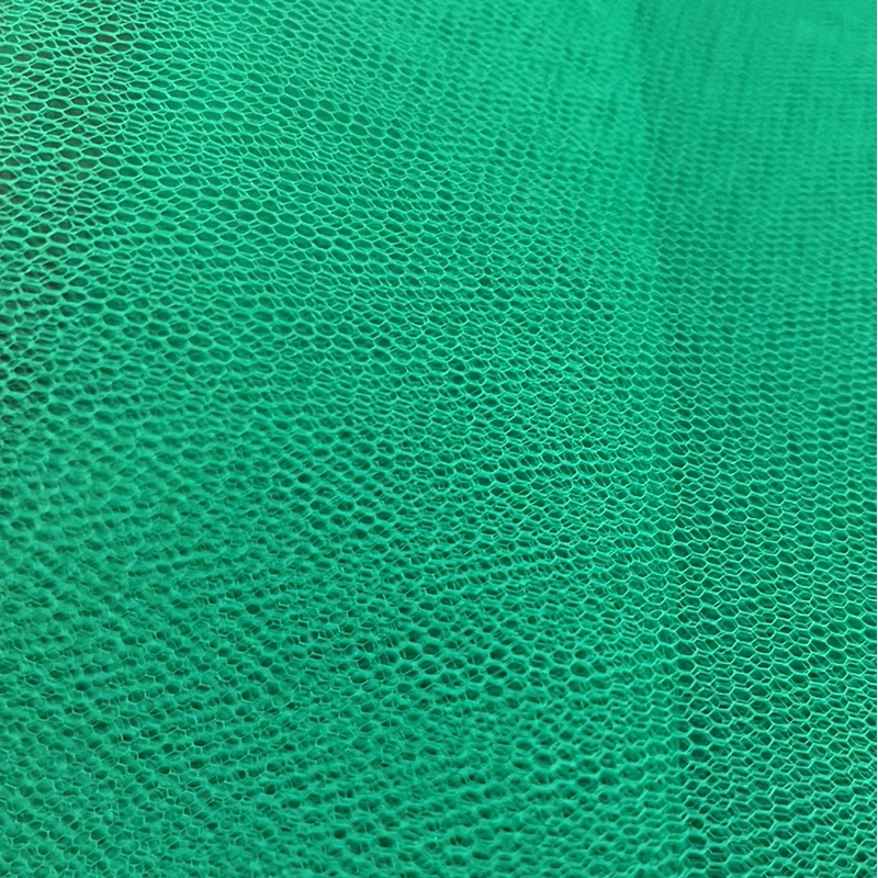 1 metre Flare Free Dress Net Fabric x 132cm –  Emerald Green