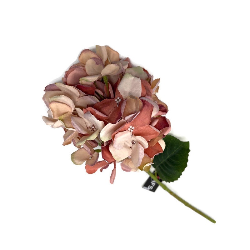 50cm Single Stem Hydrangea – Antique Pinks