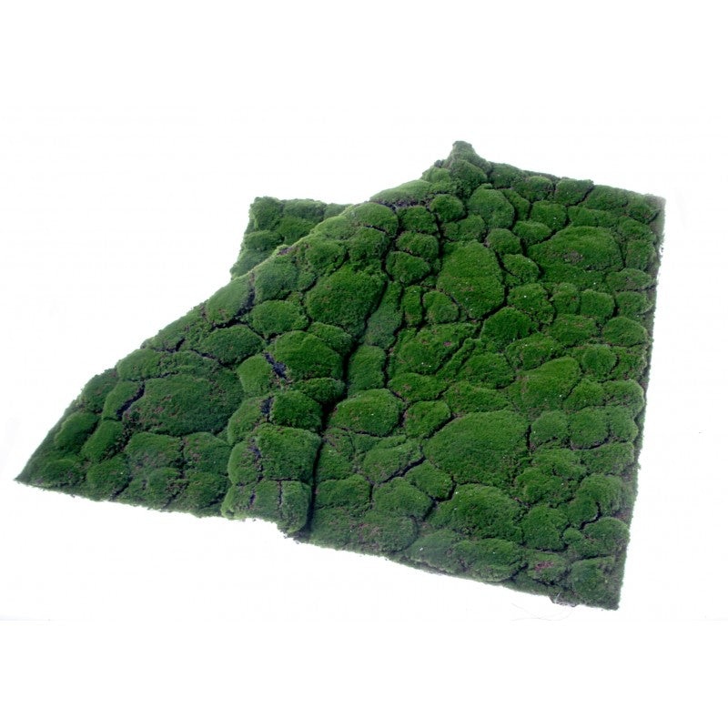 100cm Artificial Moss Tile – Green (100cm x 100cm)