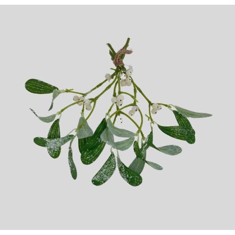 Hanging Glitter Mistletoe & Berry Bundle x 23cm