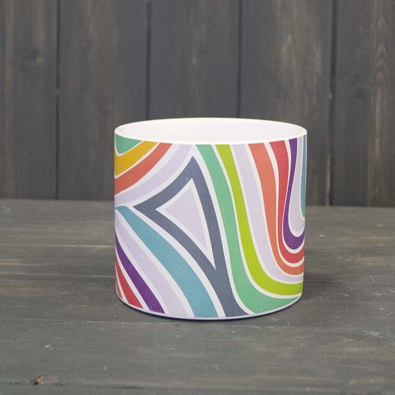 Rainbow Ceramic Pot 10 cm